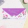Money envelope "Congratulations!" flowers on a white background, 8.3 x 16.5 cm