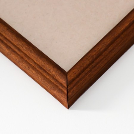 Photo frame wood 20x20 cm, walnut-1