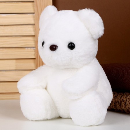 Soft toy "Bear", 23 cm, white color-1