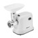 Sakura SA-6420SW meat grinder, 1,500 watts, reverse, 3 nozzles, white