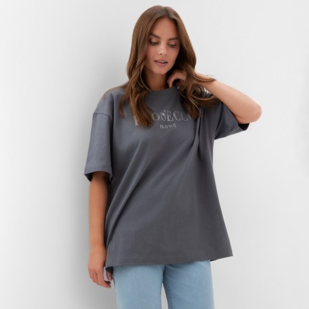 Women's T -shirt KAFTAN: Prosecco col. Gray, rr 40-42-7
