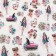 Glossy packaging paper "Women's style", 70 x 100 cm