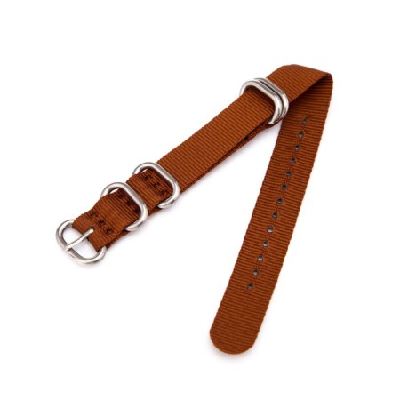 Solomon watch strap, 18 mm, l-27 cm, brown-1