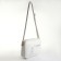 Women's bag over the shoulder Textura, small, white color