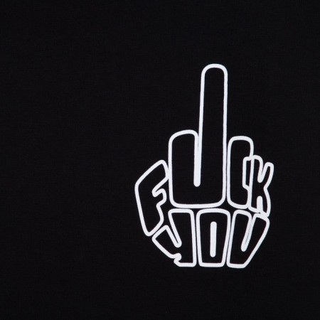 Pajama men's kaftan "f*ck you" R.50, black-7