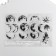 Stamp for creativity Silicon "Phases of the Moon" 16x11 cm