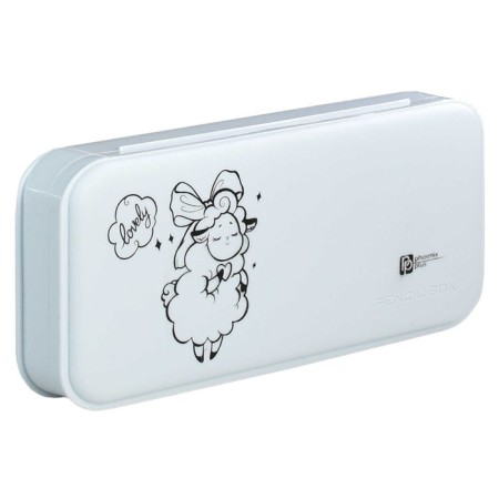Penal-football Plastic 90 x 204 x 28 mm, Phoenix "Sheep" White 61989