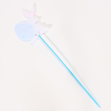 Skewers "Easter rabbit", blue color-3