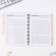 Planing-day planning “Teacher who inspires”, A5 format, 45 sheets, soft spiral cover with dividers