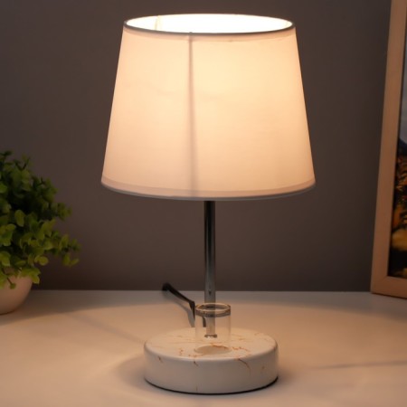 Aelita desktop 1x40W E14 white 18x18x31cm Risalux-2