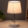 Aelita desktop 1x40W E14 white 18x18x31cm Risalux