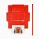 Fold -sided double -sided box “Cozy New Year”, 16.5 x 12.5 x 5 cm, New Year
