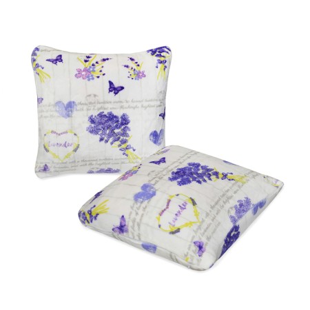 Pillowcase decorative lavender 40x40cm, Velsoft, 280g/m, PE 100%