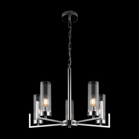 Suspended lamp 60W, 5khe14, 35x55 cm, chrome-10