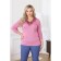 Female jumper, size 56, pink color