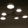 Chandelier 1319/6wt LED 144W 3000-6000k white 75x75x5 cm