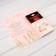 A postcard with a place for the chocolate "the most tender to you"