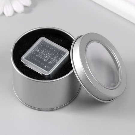Antistress Magnet "Neokub" 216 balls d = 0.5 cm (black)-1