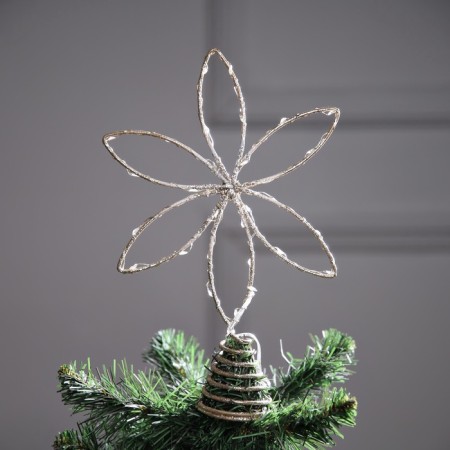 LED figure "Flower" 26x26x4 cm, 30 LED, AAX3 batteries (not in the kit), warm white glow-1