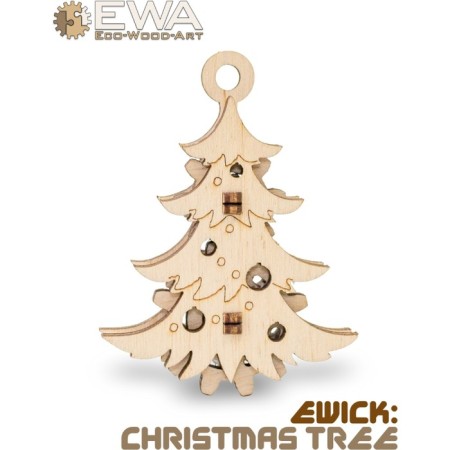 Wooden designer-cranes Ewa "Evik: New Year tree"-1