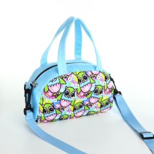 Bag owl, 21*8*13.5, lightning departure, string reg, blue