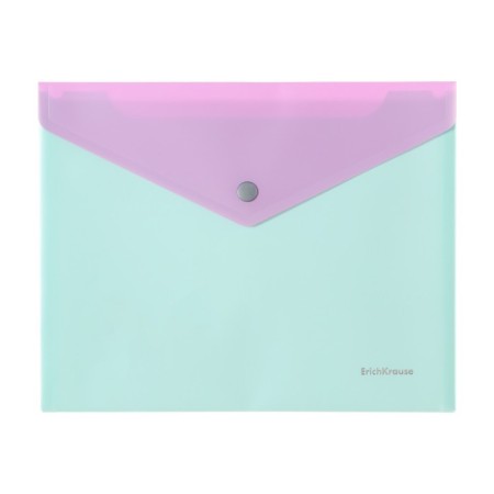 The convert folder on the A5+, 180 μm button, Erichkrause "Matt Pastel Bloom", an additional pocket. Open, mix-2