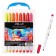 Flomasters 24 colors "mouse", in a plastic pencil pencil, a ventilated cap