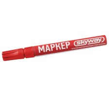 SkyWay marker pencil, from chips and scratches, felt tips, red
