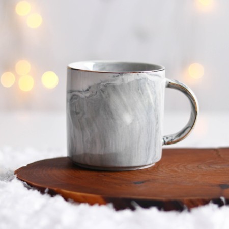 Ceramic mug "Winter", 350 ml, colorful color-2