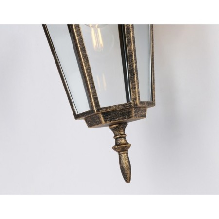 Street wall lamp Ambrella Garden St2019, E27, Color Gold, Black, Transparent-3