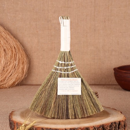 Ravigan "Domovushka", on a broom, mix-2
