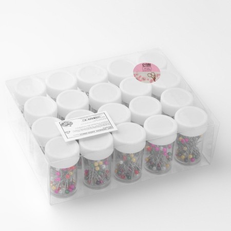 Portnovskiy pins, 30 mm, 50 pcs, color mix-2