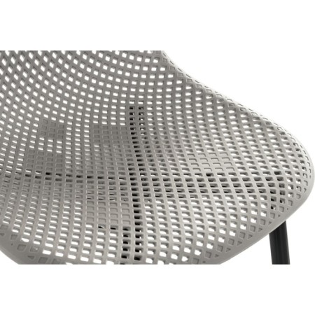 STULL OF A METAROCAC VERO Metal/Plastic, Black/Gray 47x52x84 cm-7