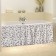 The bathroom curtains Ethel "Triangles" 160x48 cm, 80% HL, 20% PE
