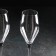 Set of glass glasses Nude "Vintage", 335 ml, 2 pcs