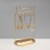 Standing for jewelry "Ears" h = 28, base 16 × 9, color gold