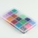 Set for creating jewelry, 15 colors, size 1 piece: 3 mm., Fishing line, scissors
