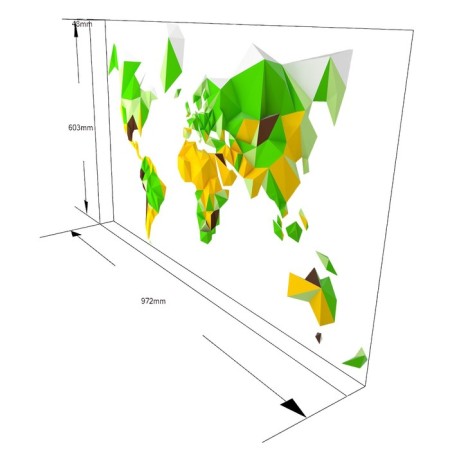 Polygonal designer "Earth", 17 sheets-1