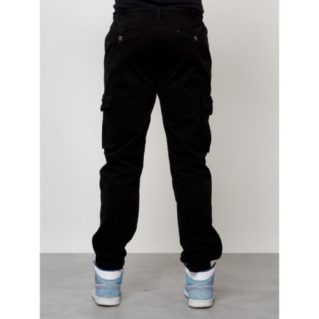 Cargo jeans, size 46-48, black color-6