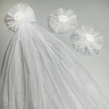 Set for the hood of the wedding car 
