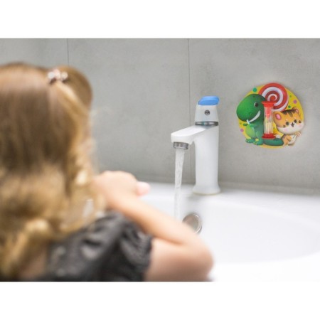 Set of toothbrush and children's sand cloth for teeth on a suction cup “Funny Friends”-10