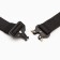 Tactical belt, 125 cm, width 3.7 cm, black