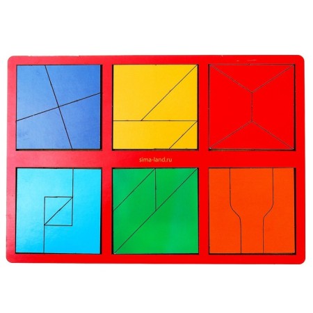 Squares Nikitin 2 level, 2 tablets-4