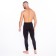 Male thermal underwear (pants), black color, size 46
