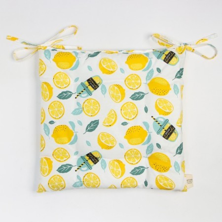 Sidushka Ethel Lemonada 42x42 cm, 80% HL, 20% PE, satin 110 g/m2-4