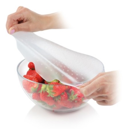 Silicone caps 4food elastic for Ø 17 and 23 cm, 2 pcs-4