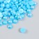 Decor for creativity plastic "Half of beads. Blue" 20 g 0.8x0.8 cm