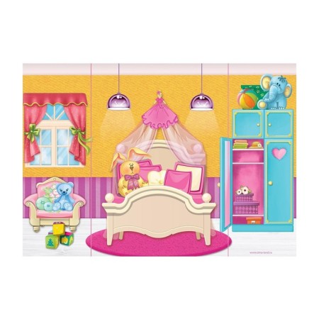 Magnetic game "Dress the doll: Baby"-8