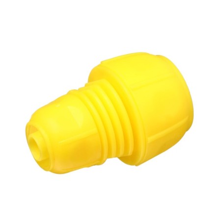 The coupling is transitional, for hoses 1/2 "(12 mm) - 1" (25 mm), cane, plastic-1