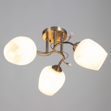 Belinda chandelier 3x40W E27 bronze 49x19x23cm-1